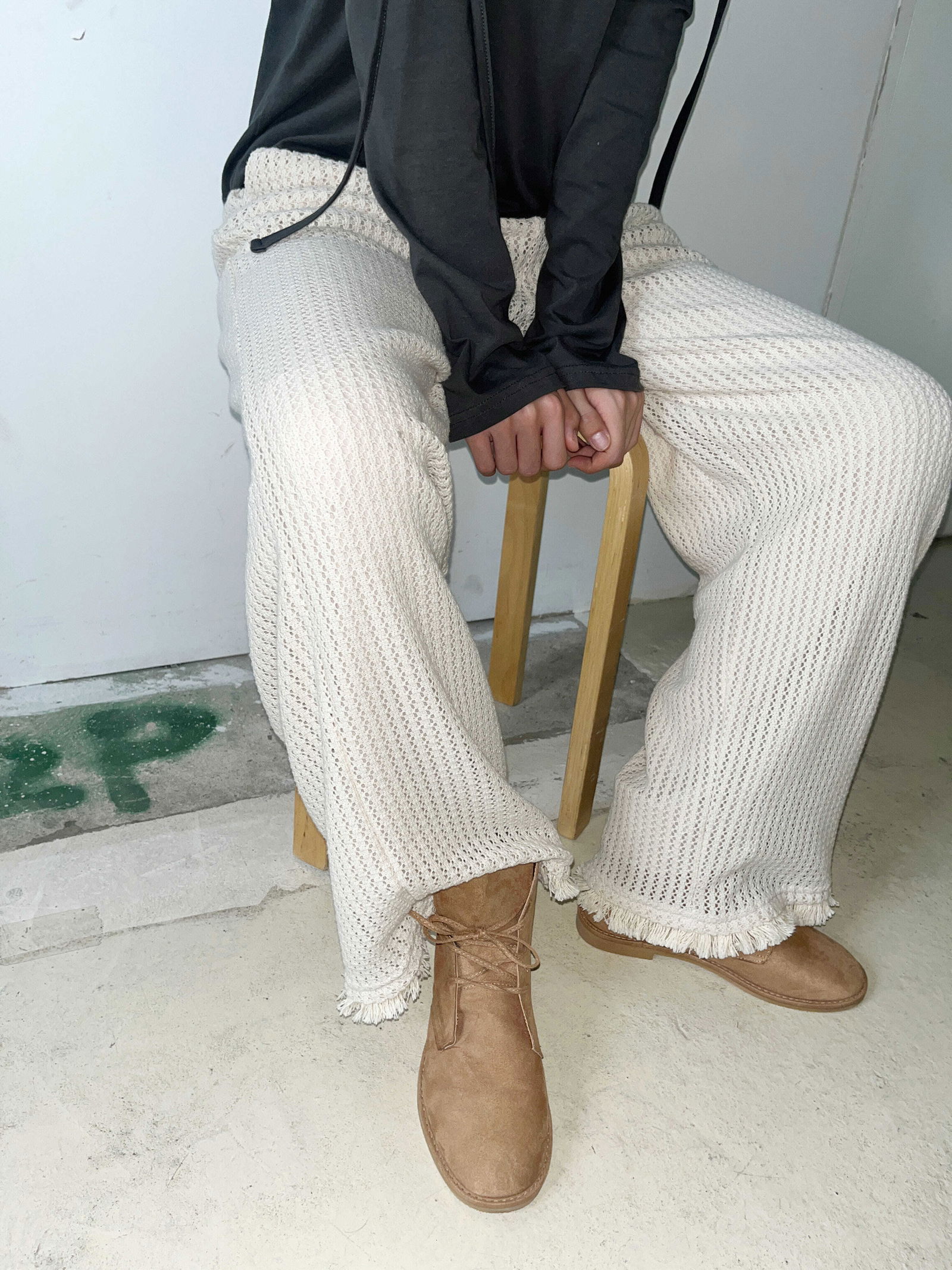 City Tassel Knitwear Pants