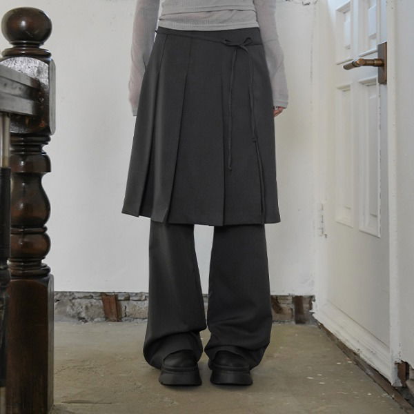 Andrew Layered Skirt Pants