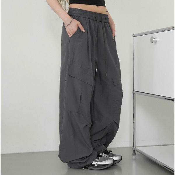 Stair cargo wide pants