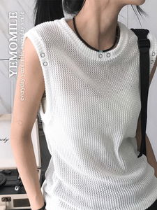 ビーズ配色ブラック天然石ネックレス