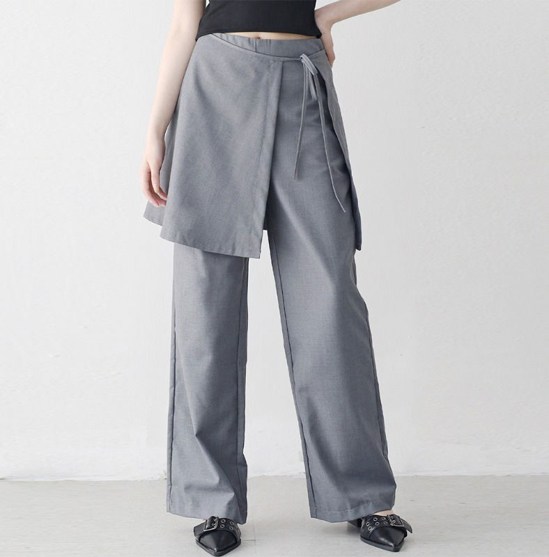 Flu Layered Wrap Slacks