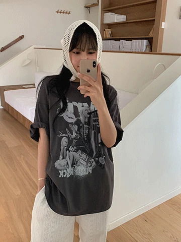 티니 박스 반팔
