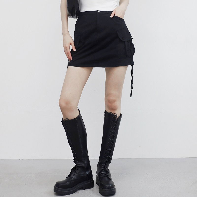 Peon Cargo String Skirt