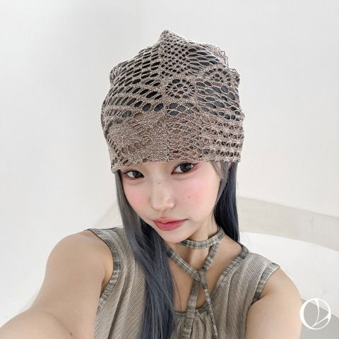Molty Punching See-Through Beanie