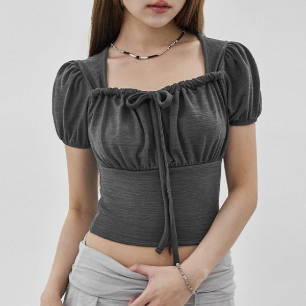 Bento shirring t-shirt
