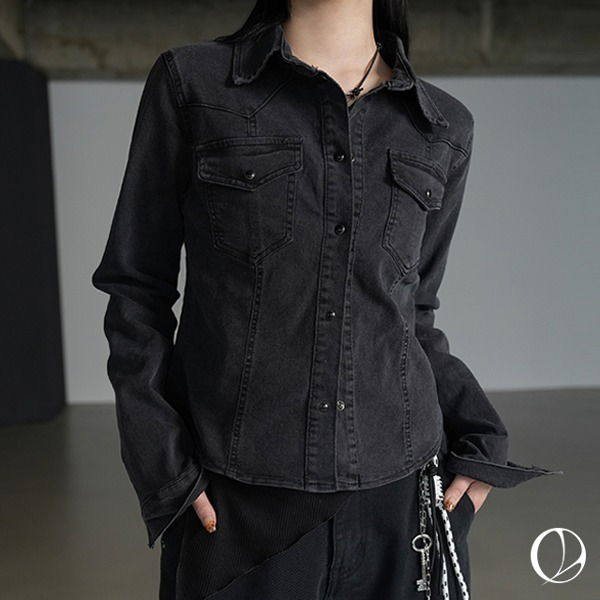 Ruckle Western Denim Shirt