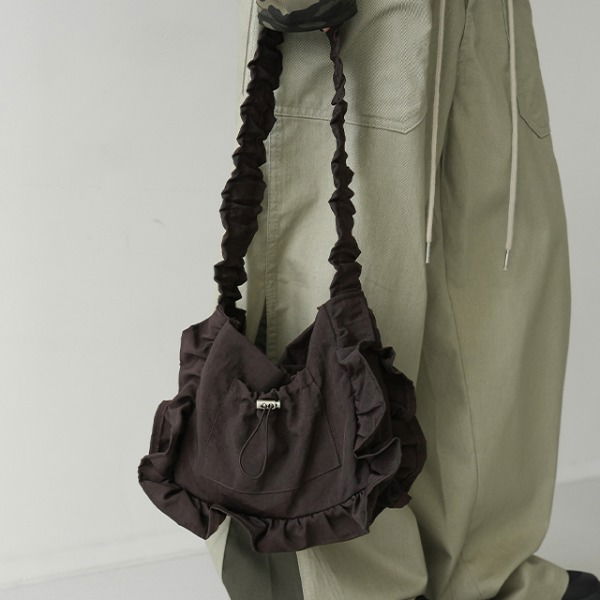 Ramu Frill Shoulder Bag