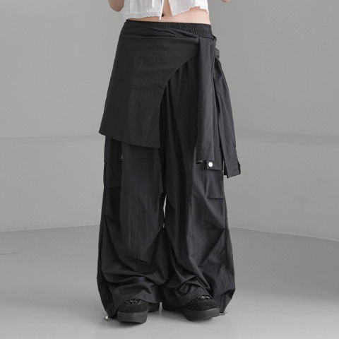 Gente wrap skirt & pants