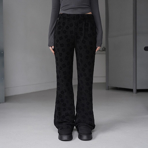 Blooming Flared pants