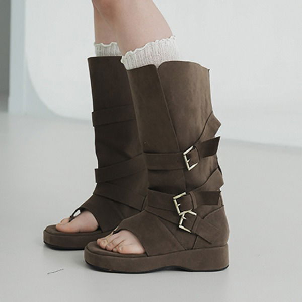 Avenue Buckle Warmer Boots
