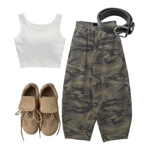 pants,sleeveless,sneakers 코디