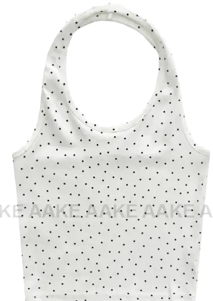 (*) STAR HALTER SLEEVELESS (3color)