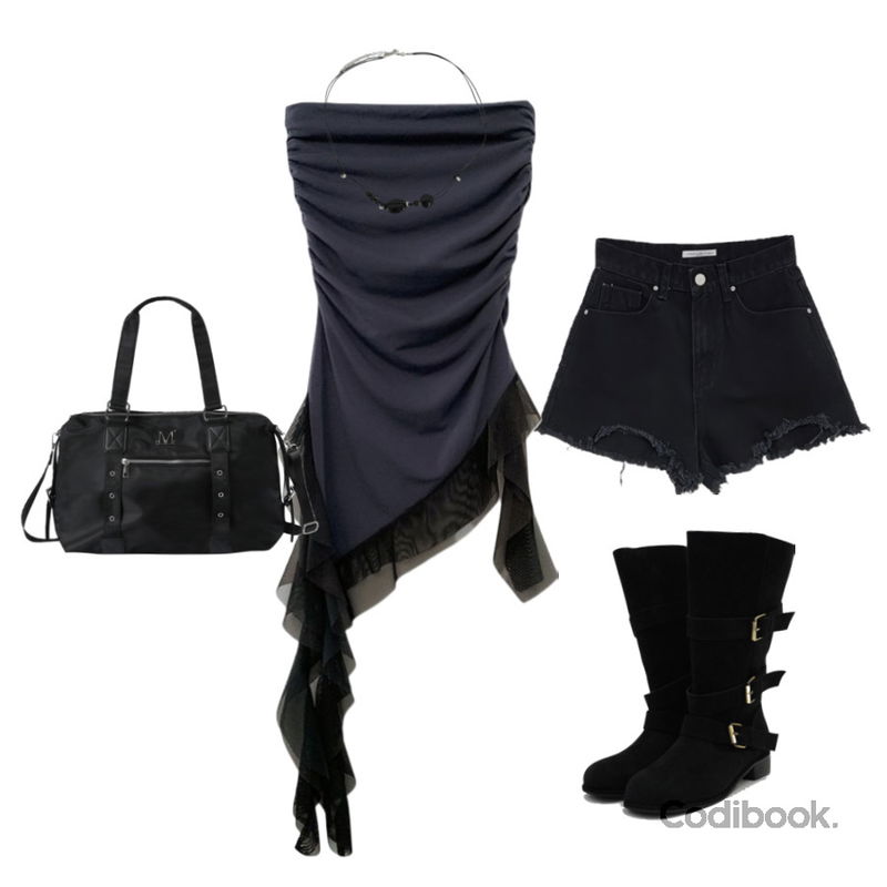 DAILYJOU 데즐리 폴딩 버클 스웨이드 하프 부츠,MUCENT DOHO METAL LOGO 4WAY PUNCHING EYELET TOTE BAG UNISEX 도호 메탈 로고 4웨이 펀칭 아일렛 토트백 남녀공용,wannabemuse *컬러추가&* 밑단 수술 왕골반 숏팬츠 태슬 데미지 하이웨스트 쇼츠 면 반바지 핫팬츠 화이트 연청 중청 블랙 봄 여름 워터밤 휴양지룩 바캉스룩 데일리룩 페스티벌룩 장마룩 S M L등을 매치한 코디