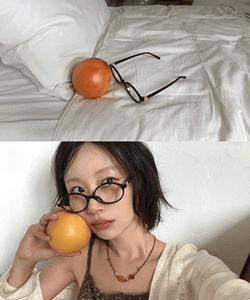 NAKA圓框鏡腳眼鏡