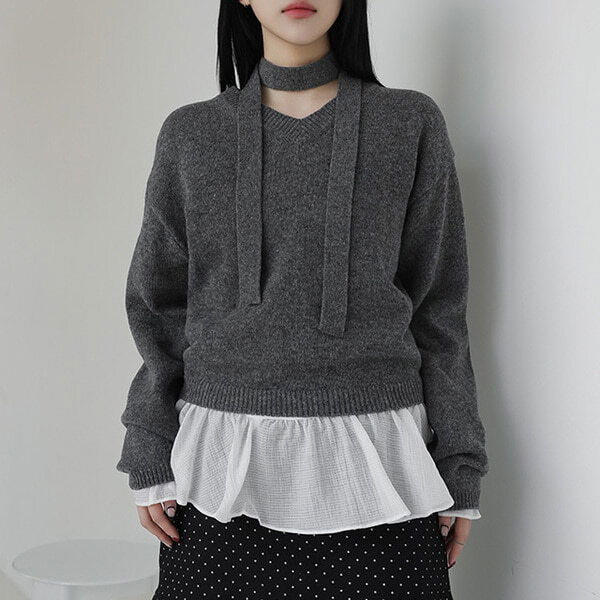 Doze Wool V-Neck Knitwear 