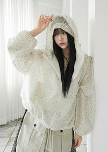 Redia Flower Hooded Jacket