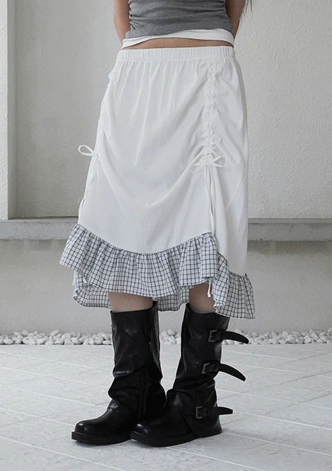 ruffled-skirt