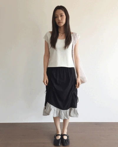 ruffled-skirt