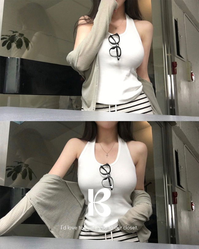 Ballet Halter Golji V-Neck Nashi