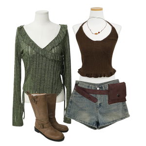 Cardigan/Vest,sleeveless,ShortPants 코디