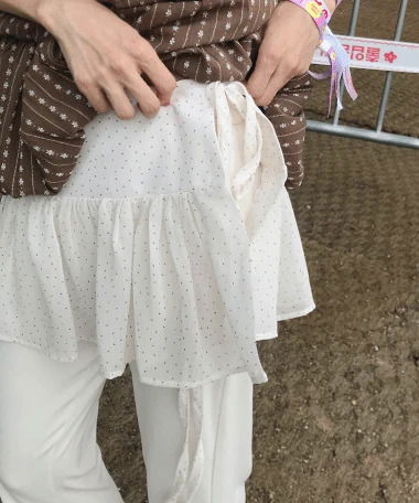 荷葉邊裙