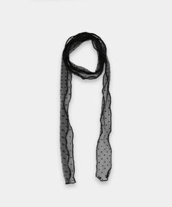 Rielne Dot See-Through Long Scarf