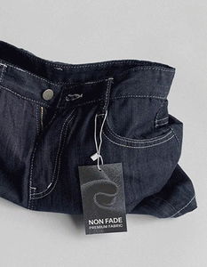Non-Fade 19 Stitch Denim Shorts