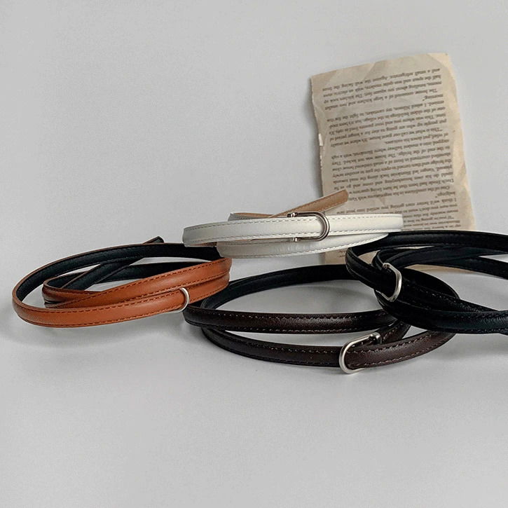 Shins #Horseshoe Slim Belt