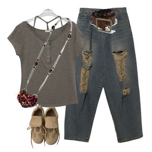 jeans,ShortSleeve,ShoulderBags 코디
