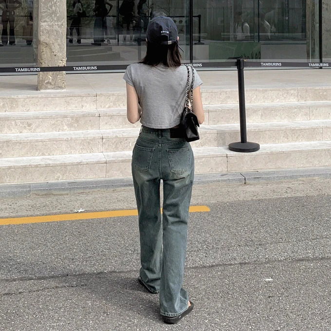 Stu Flared Long Pants -2 Colors