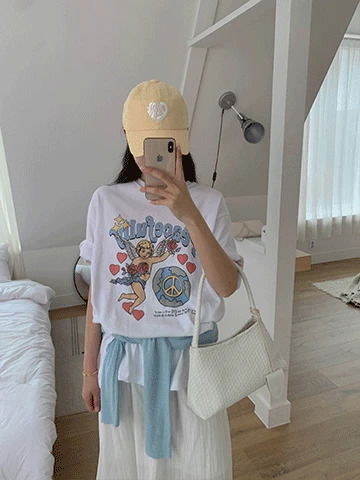 엔젤 루즈핏 반팔