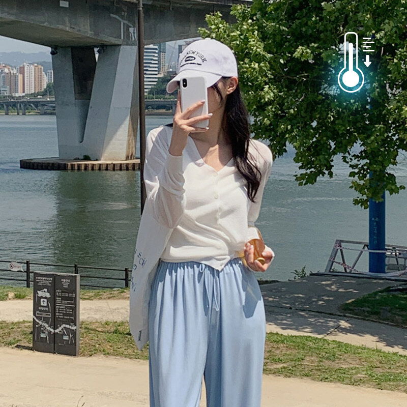 Lillie Tencel Basic Wrap Cardigan