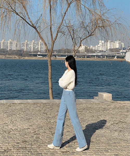 corduroy wide pants