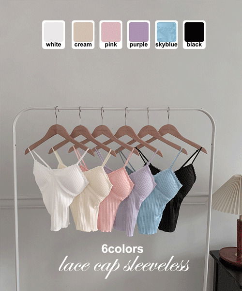 Holic Race Cap Sleeveless t 无袖