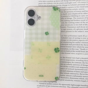 Lucky Four Leaf Clover Patch iPhone Case