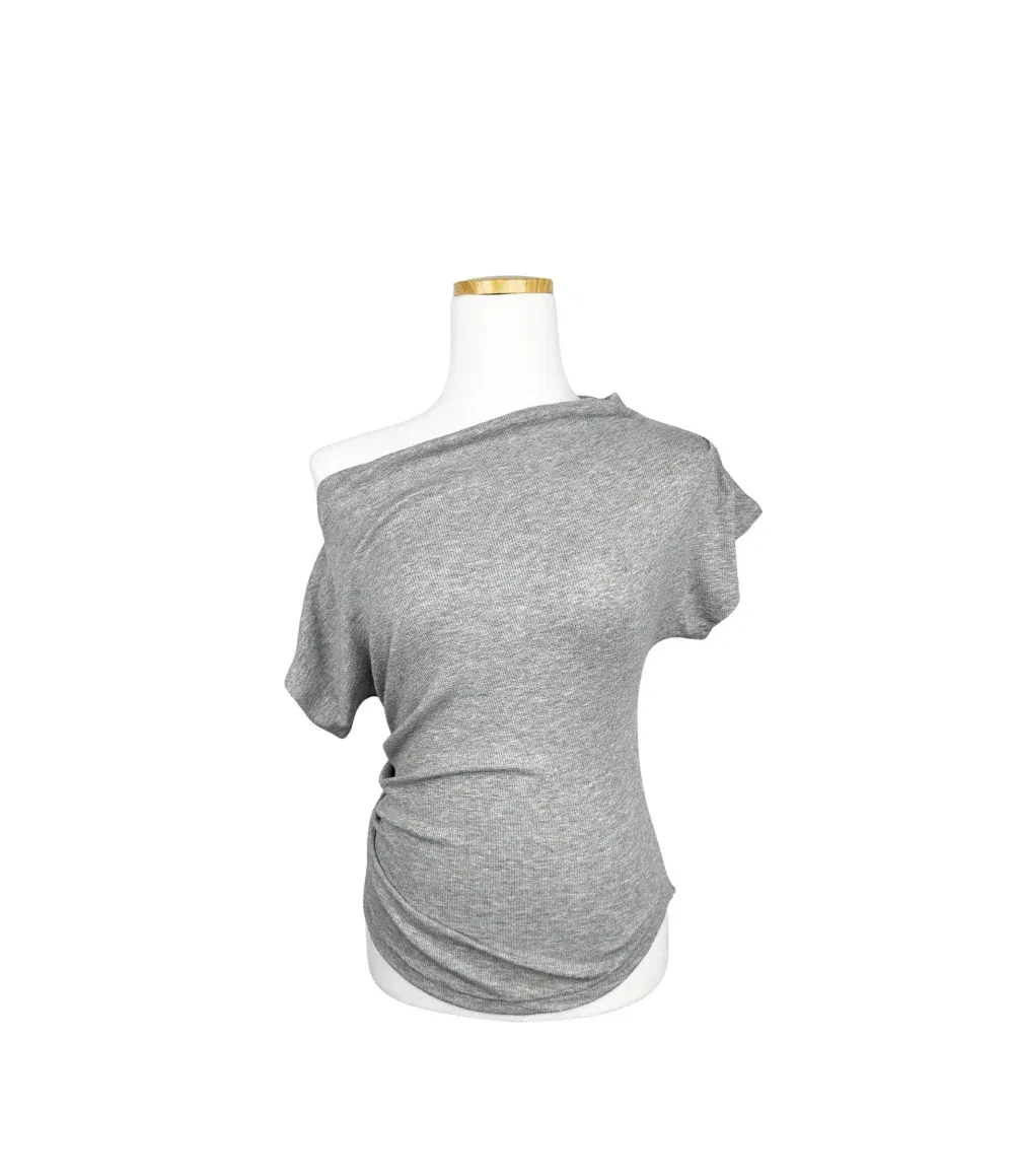 반팔 티셔츠 그레이 색상 이미지-S7L1