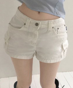 摩登風多口袋短褲