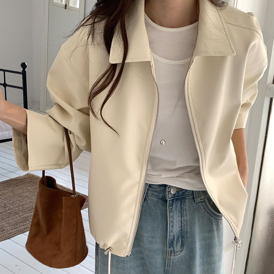 #ONEDAY Salty Leather Jacket
