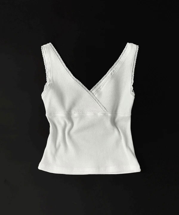 Canbeli Lace V-Neck Sleeveless