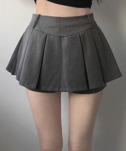 Evelyn pleated skirt pants -3 colors