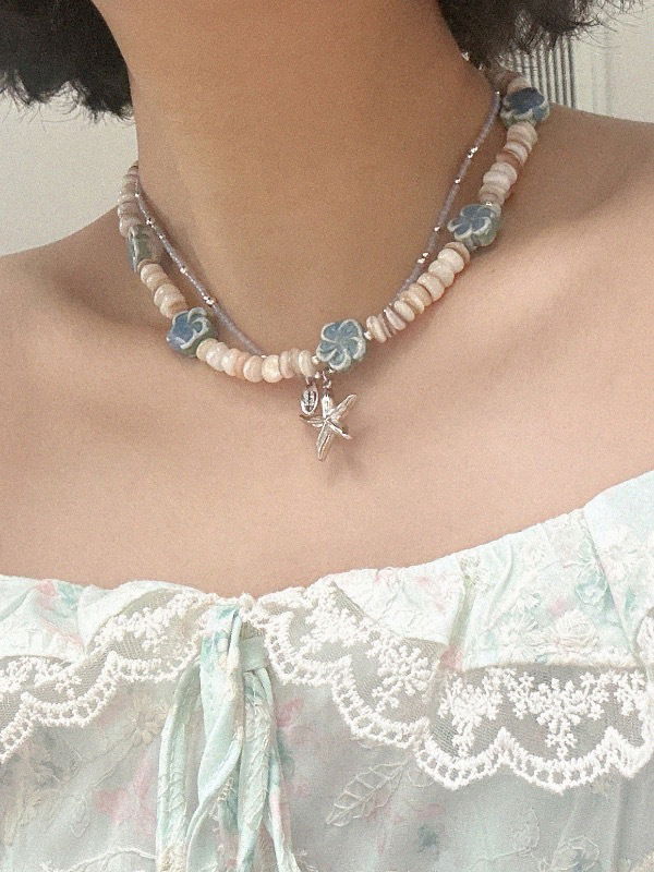 SEA BEADS NECKLACE