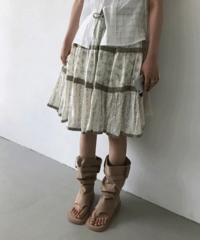 ruffled-skirt