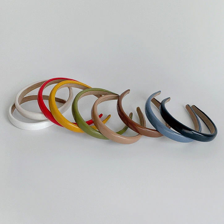 Enamel volume hair band headband