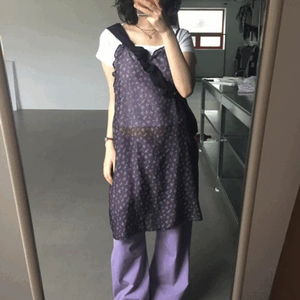吊带真丝裙