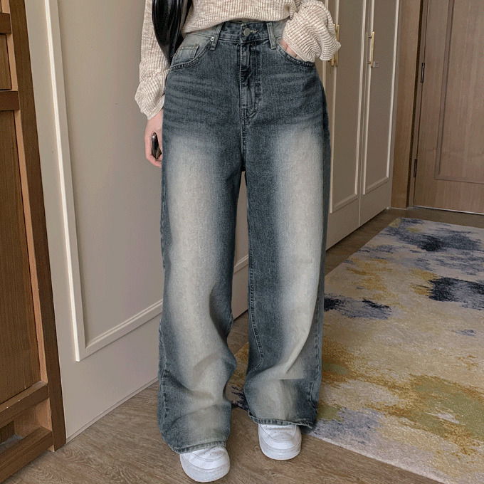 The Ken wide long pants -1 color