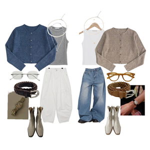 Daily,Necklace,Outfit,Belt,Jeans,pants,boots,cardigan,rainyoutfit,cartier,chill,comfortable 코디