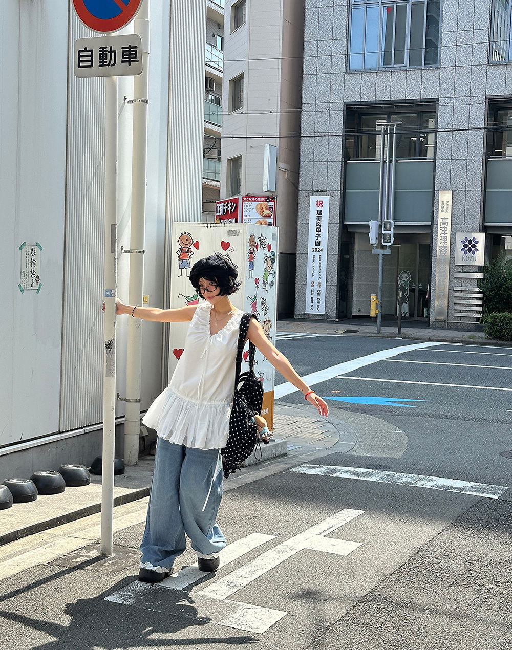 가방 모델 착용 이미지-S1L80