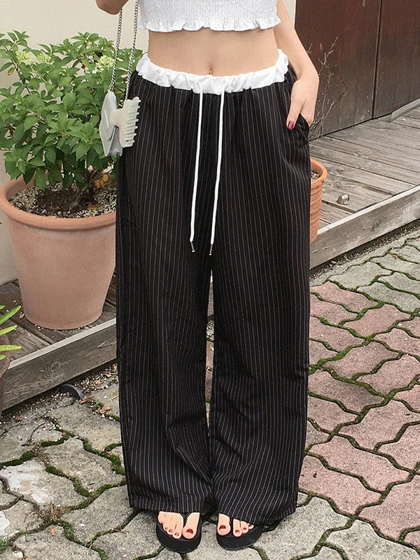 ワイドパンツ
