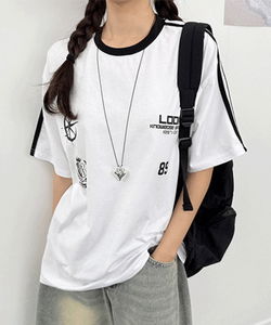89 line overfit short sleeve t-shirt