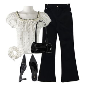 pants,blouses,heels 코디